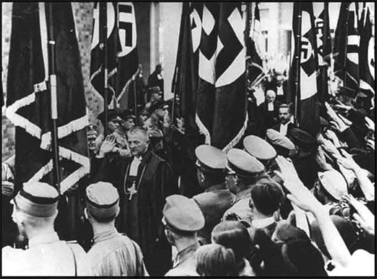 Lvque Catholique de Reich, Ludwig Muller, et les Nazis